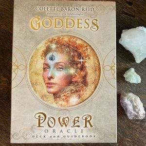 NEW BEAUTIFUL Goddess Power Oracle Cards Deck Guidebook